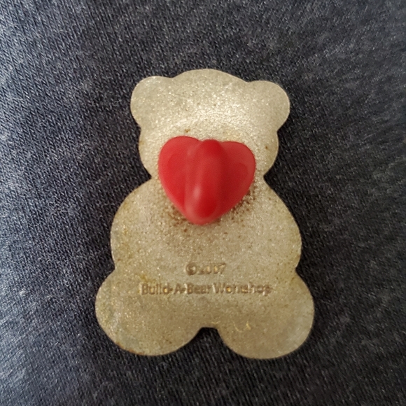 2007 Build A Bear Workshop Lapel Pin Brooch - Picture 3 of 3
